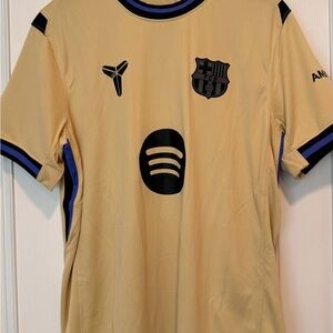 Barcelona Gold Kobe Jersey